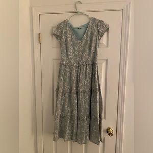 Polagram midi dress